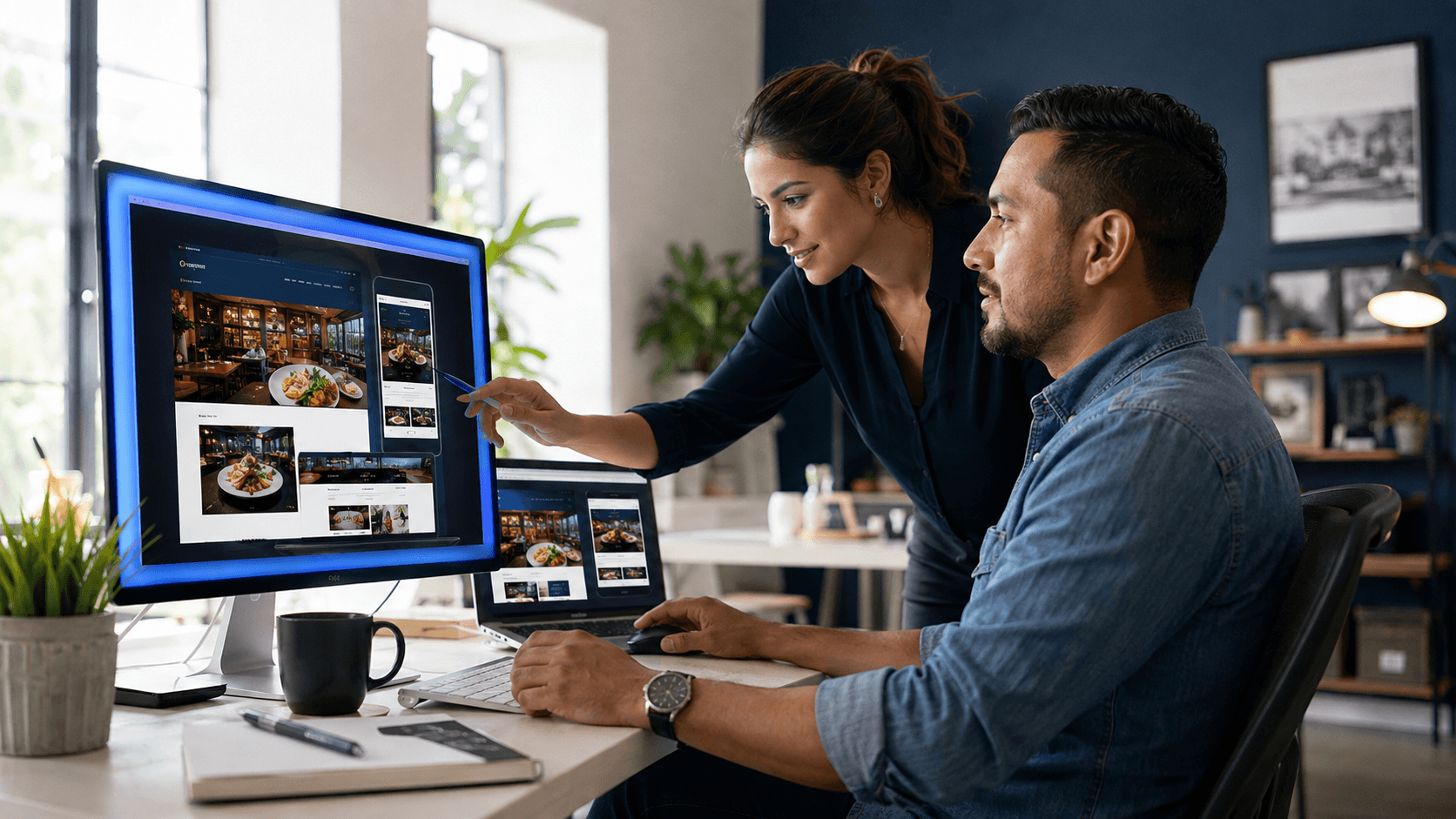 Small business website design in New York City